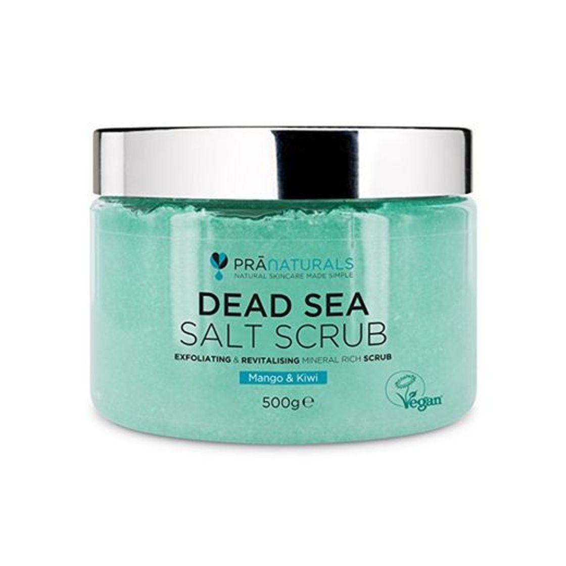 Social pran aturals Mar Muerto de la Scrub Biológica con tropicales exclusivos de
