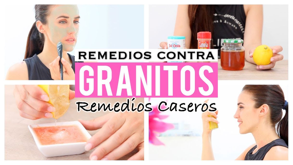 5 remedios caseros para eliminar los granitos - YouTube