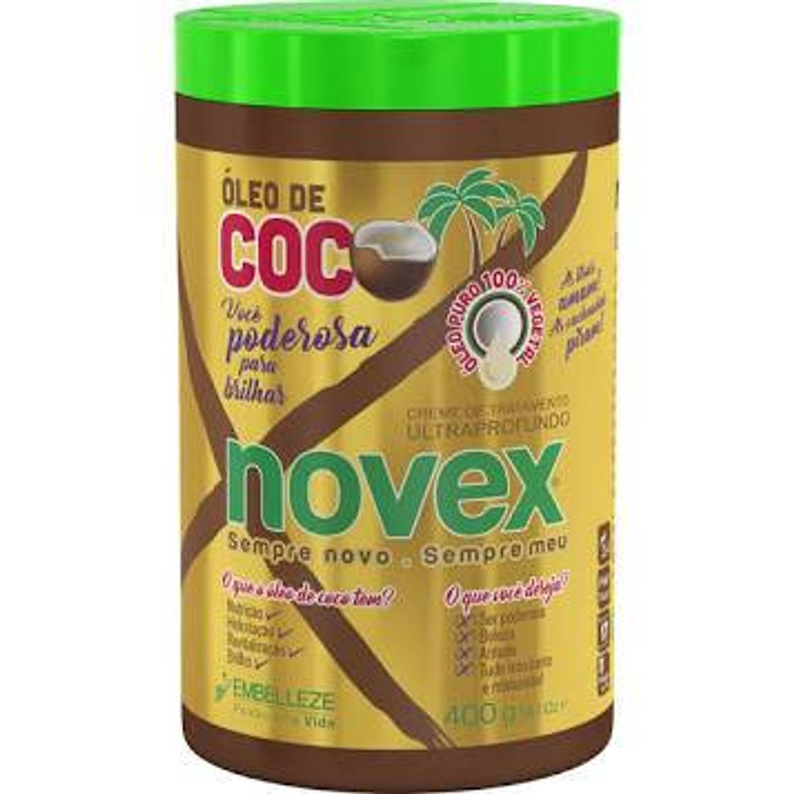 Products Novex Máscara Novex Óleo De Coco Máscara 400G 400 ml