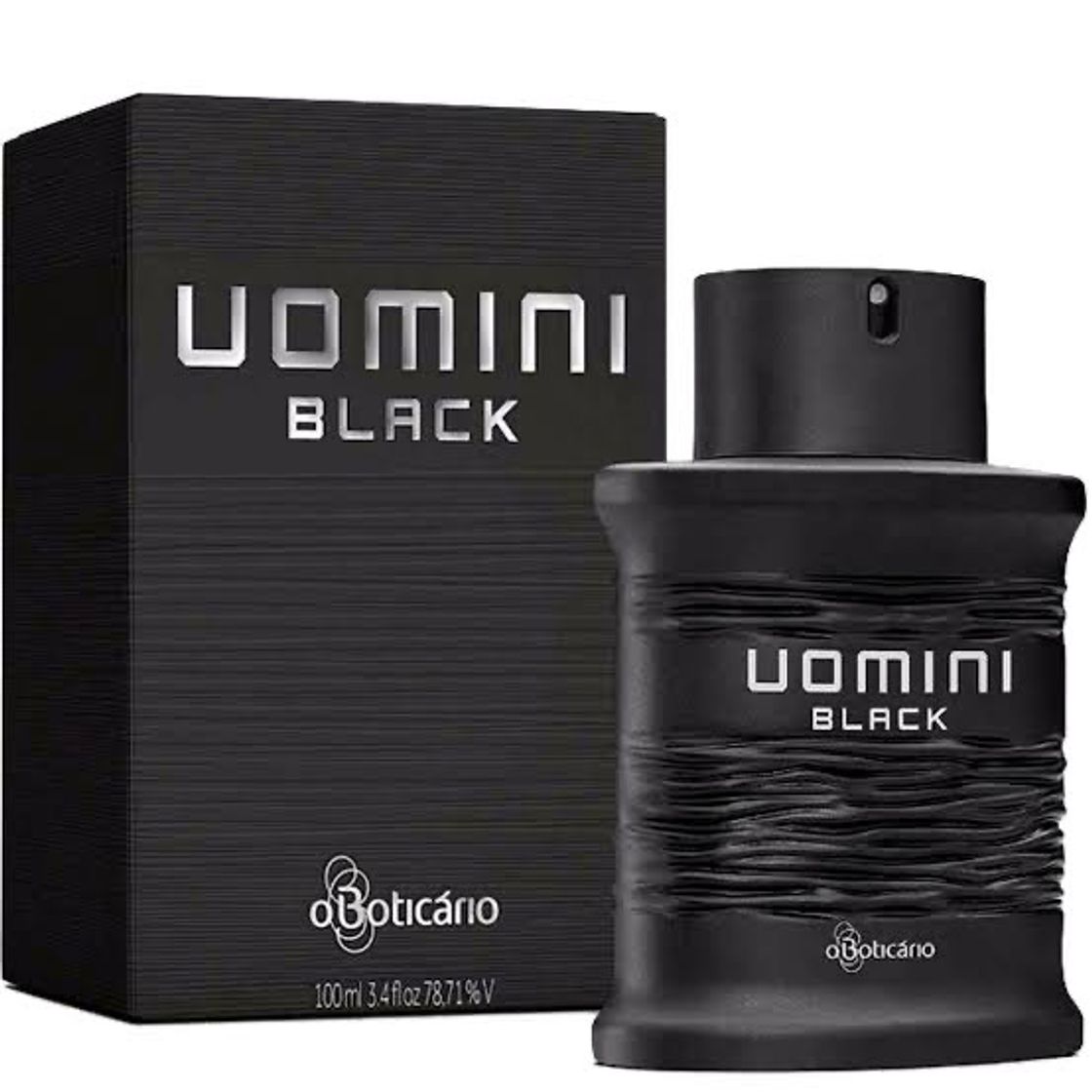 Products Uomini Black Desodorante Colônia, 100ml