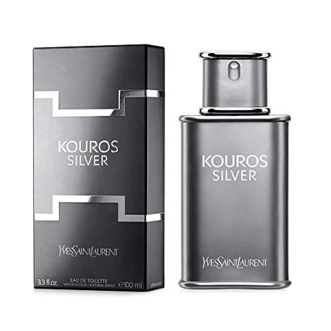 Beauty Yves Saint Laurent Kouros Silver Agua de toilette con vaporizador