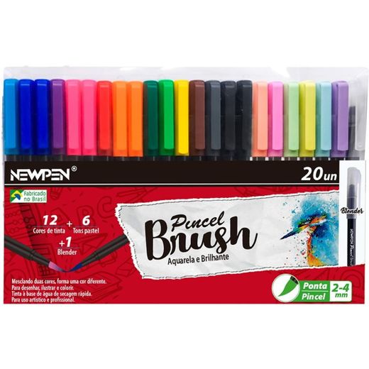 Brush pen caneta newpen com blender