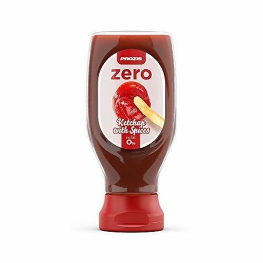 Prozis Zero Ketchup With Spices 290 g Salsa Saludable y Adecuada para