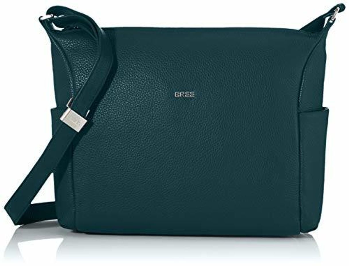 Places Bree 206003 - Bolso de mano de Cuero Mujer 10x28x35 cm