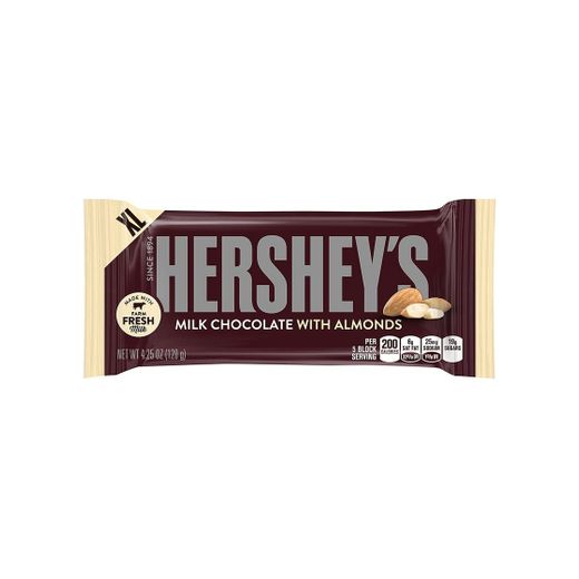 HERSHEY'S Milk Chocolate Bar with Almonds 