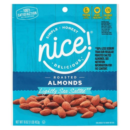 Nice! Almonds
