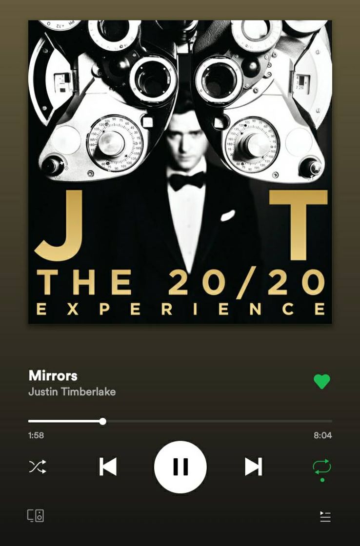 Moda Mirrors- Justin Timberlake 