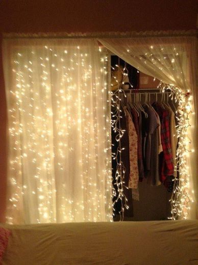 DIY - Closet com Pisca-Pisca 