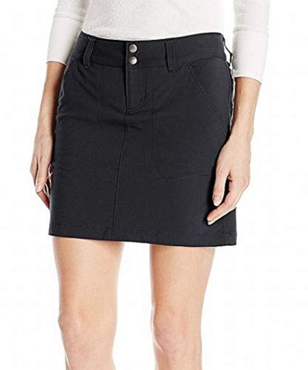 Columbia Saturday Trail Skort AL1931 Falda pantalón, Mujer, Negro