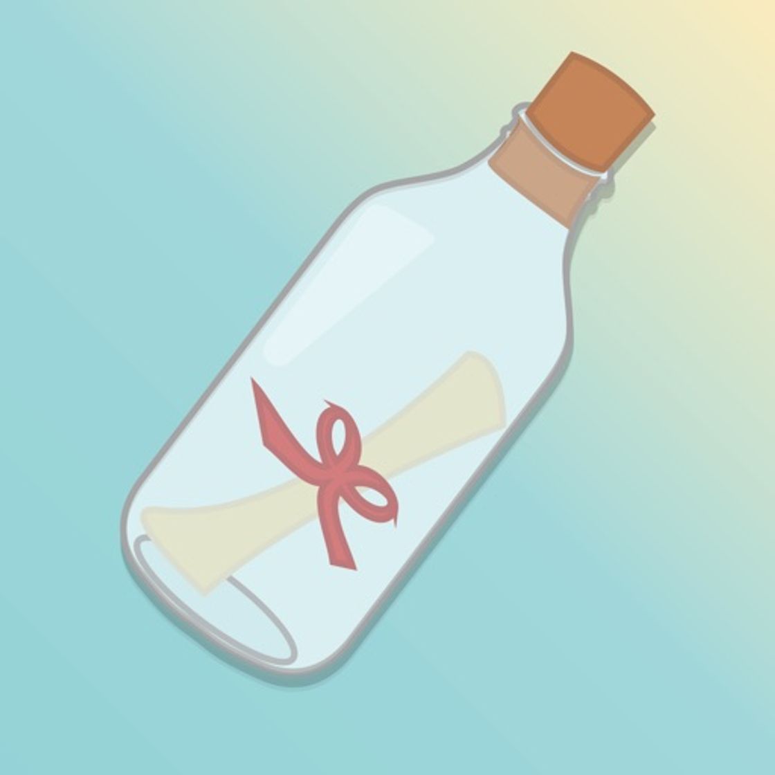 App Shimagurashi - Bottle Message