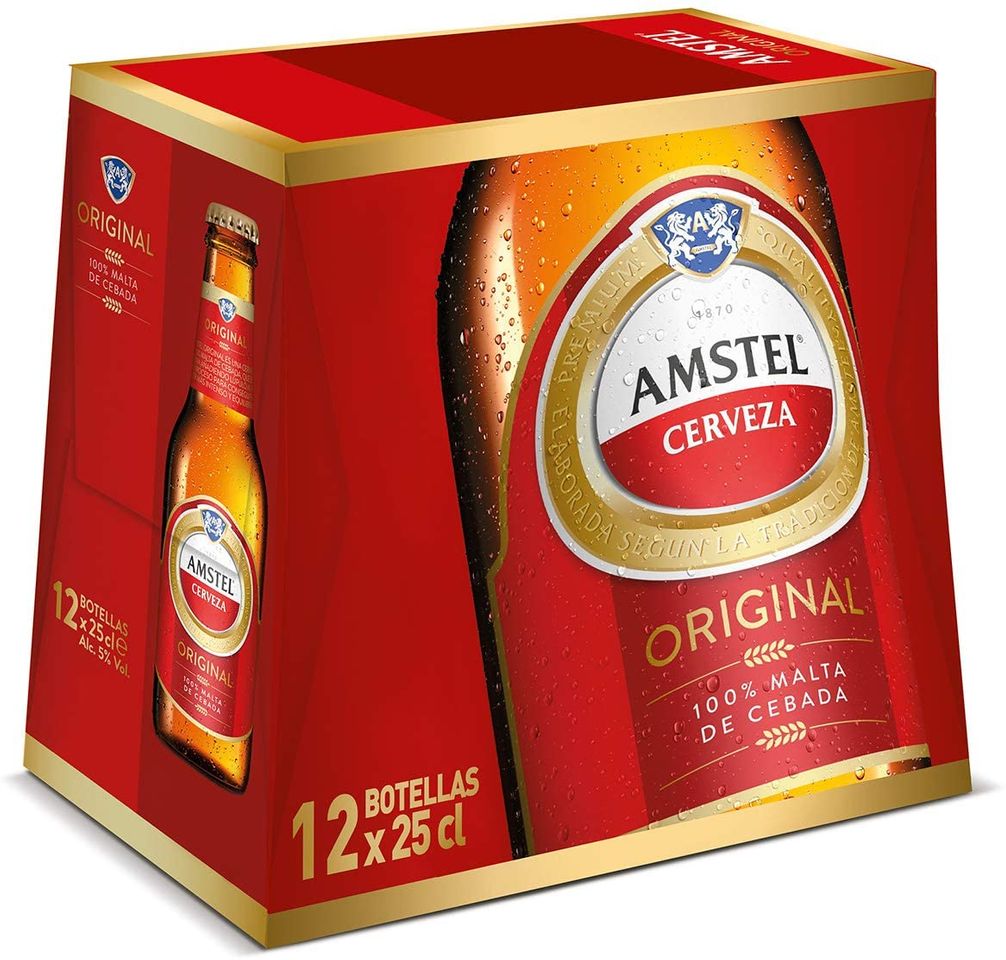 Producto Amstel Cerveza - Pack de 6 botellas x 250 ml