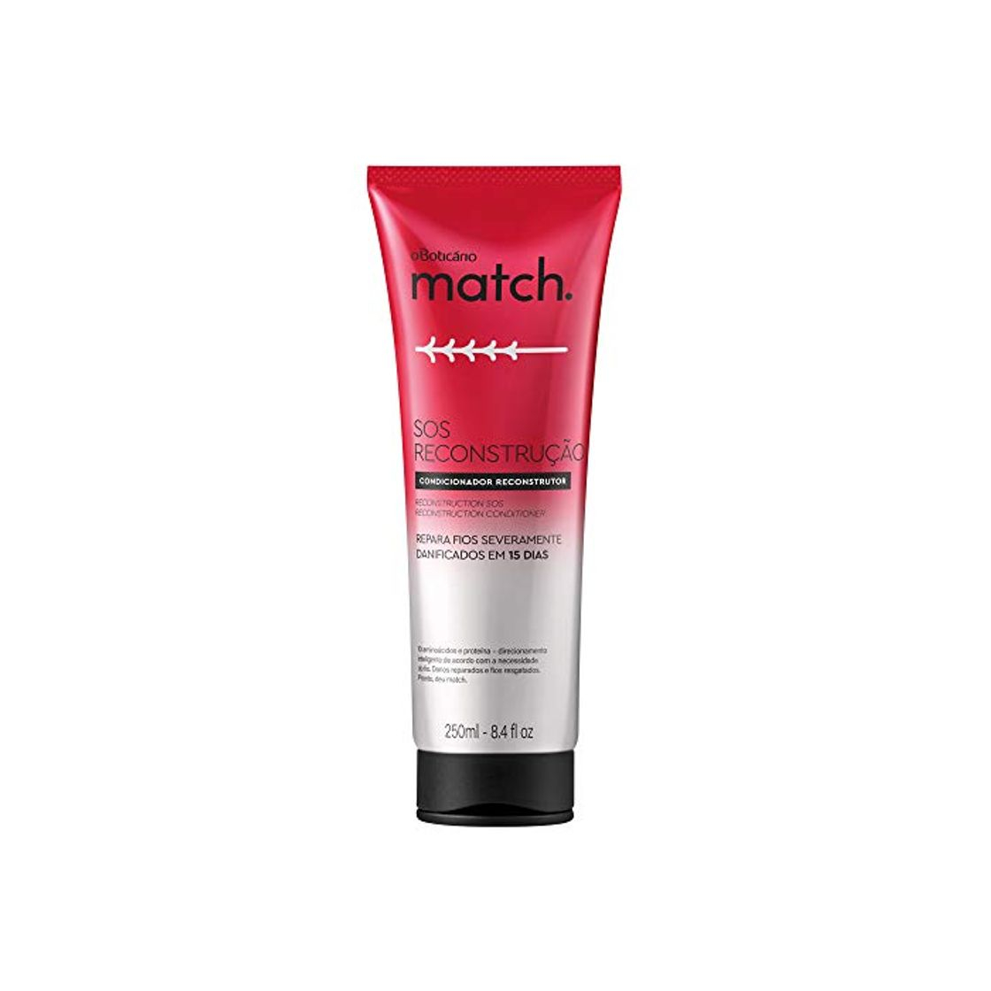 Products O BOTICARIO MATCH SOS RECONSTRUCCIÓN ACONDICIONADOR 250 ML