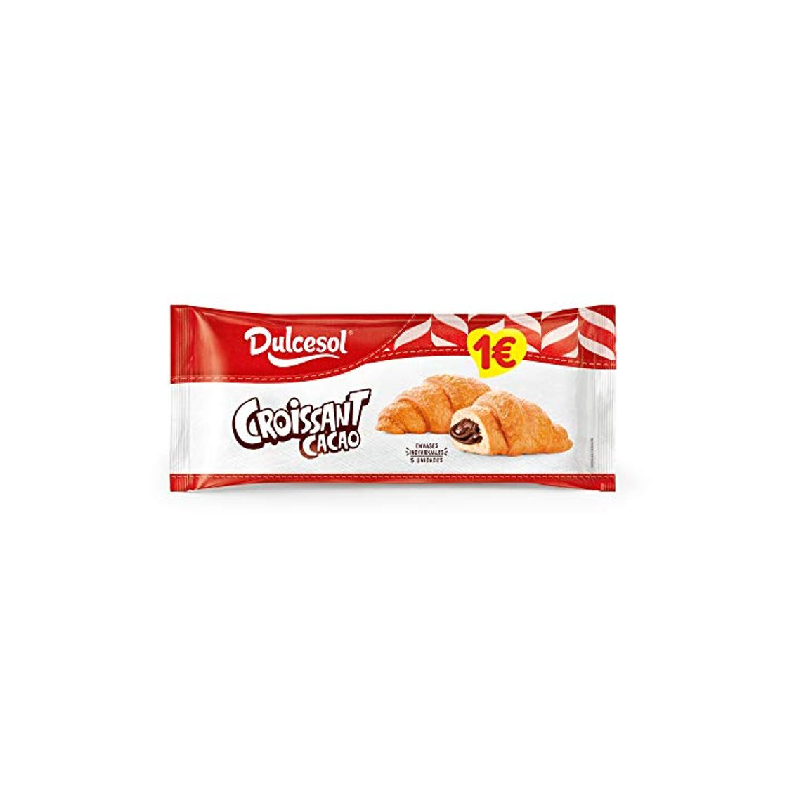 Social Dulcesol Croissants Cacao 5 Unidades 225 g
