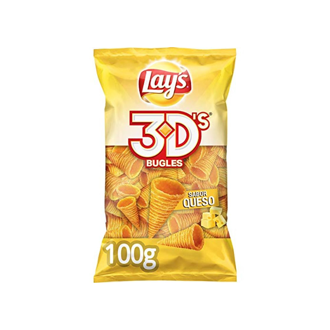 Social Lay`s Bugles 3D's Queso