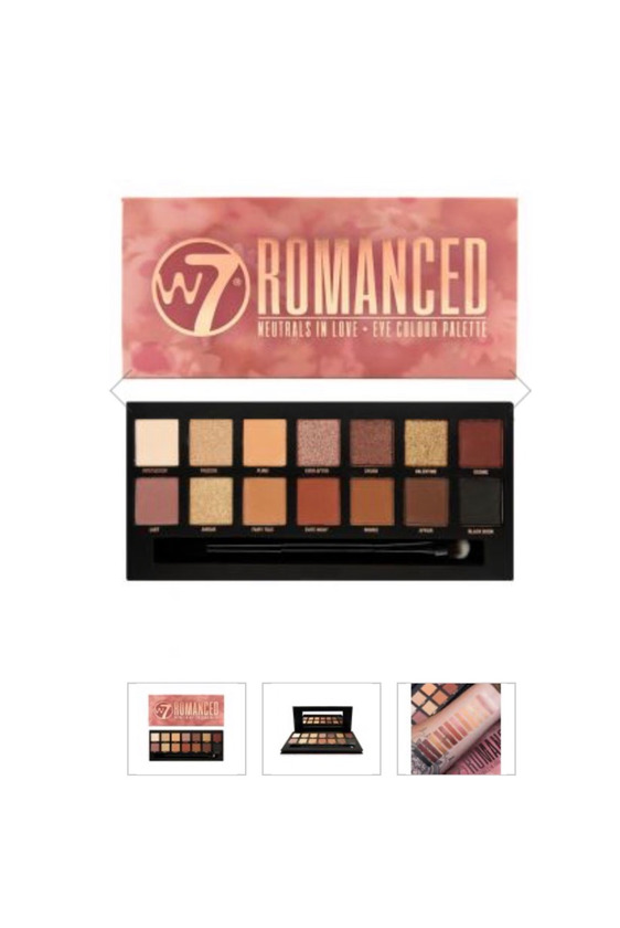 Product Comprar W7 - Paleta de sombras Romanced