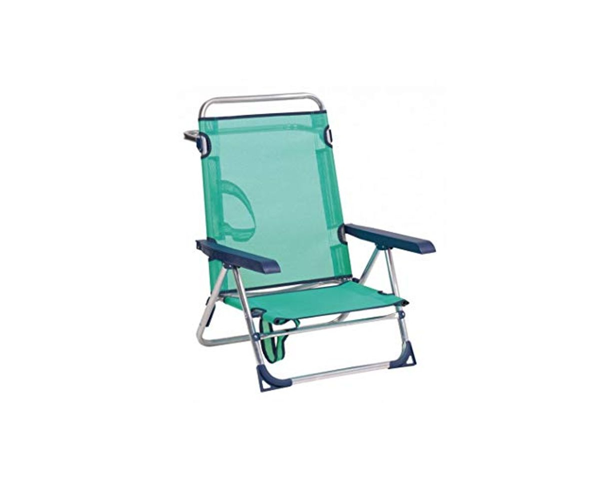 Productos Alco SILLA PLAYA FIBRELINE CON ASA ALUMINIO 606ALF