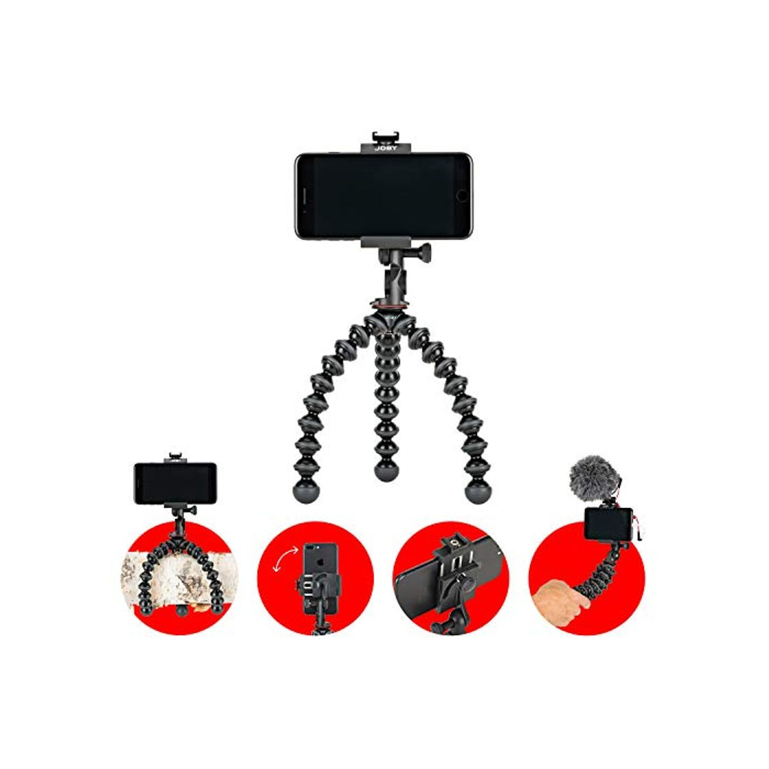 Products JOBY GripTight PRO 2 GorillaPod - Soporte universal y trípode flexible Pro