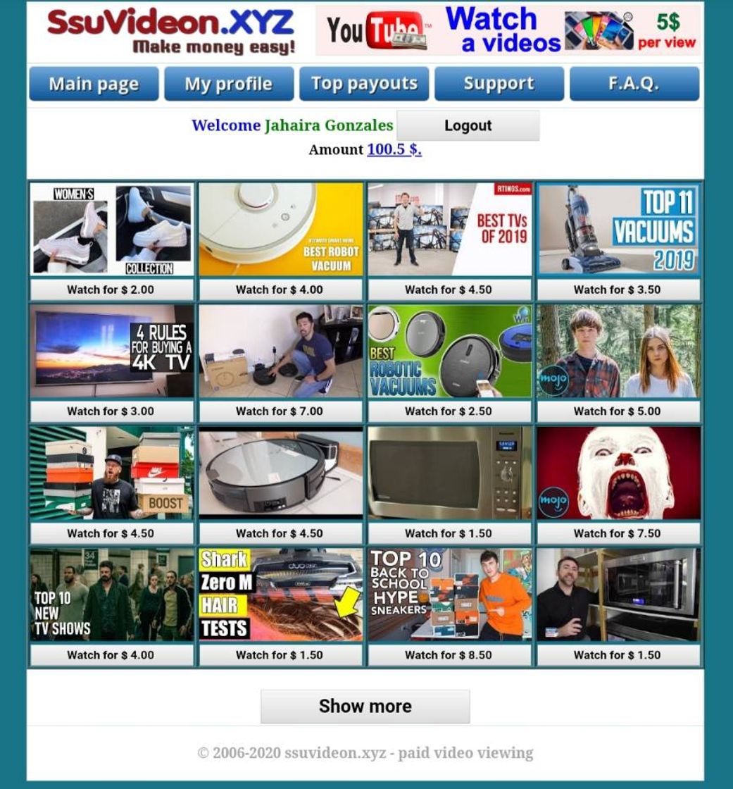 Social Gana dinero viendo videos  100$ dolares en menos de 5 horas 
