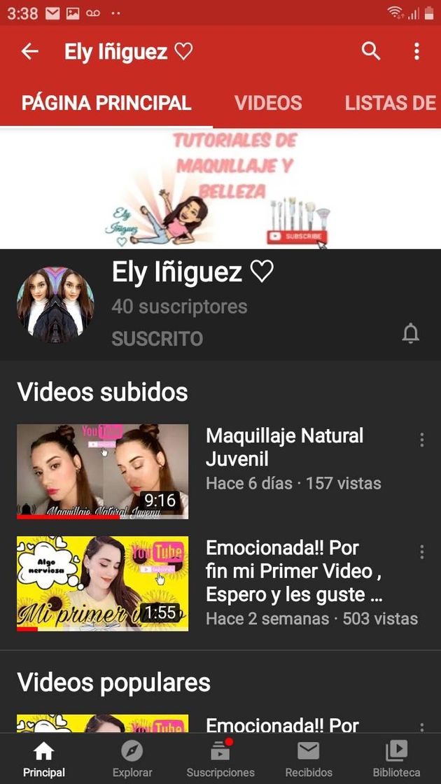 Moda Mi canal de youtube , esta muy Divertido 😊