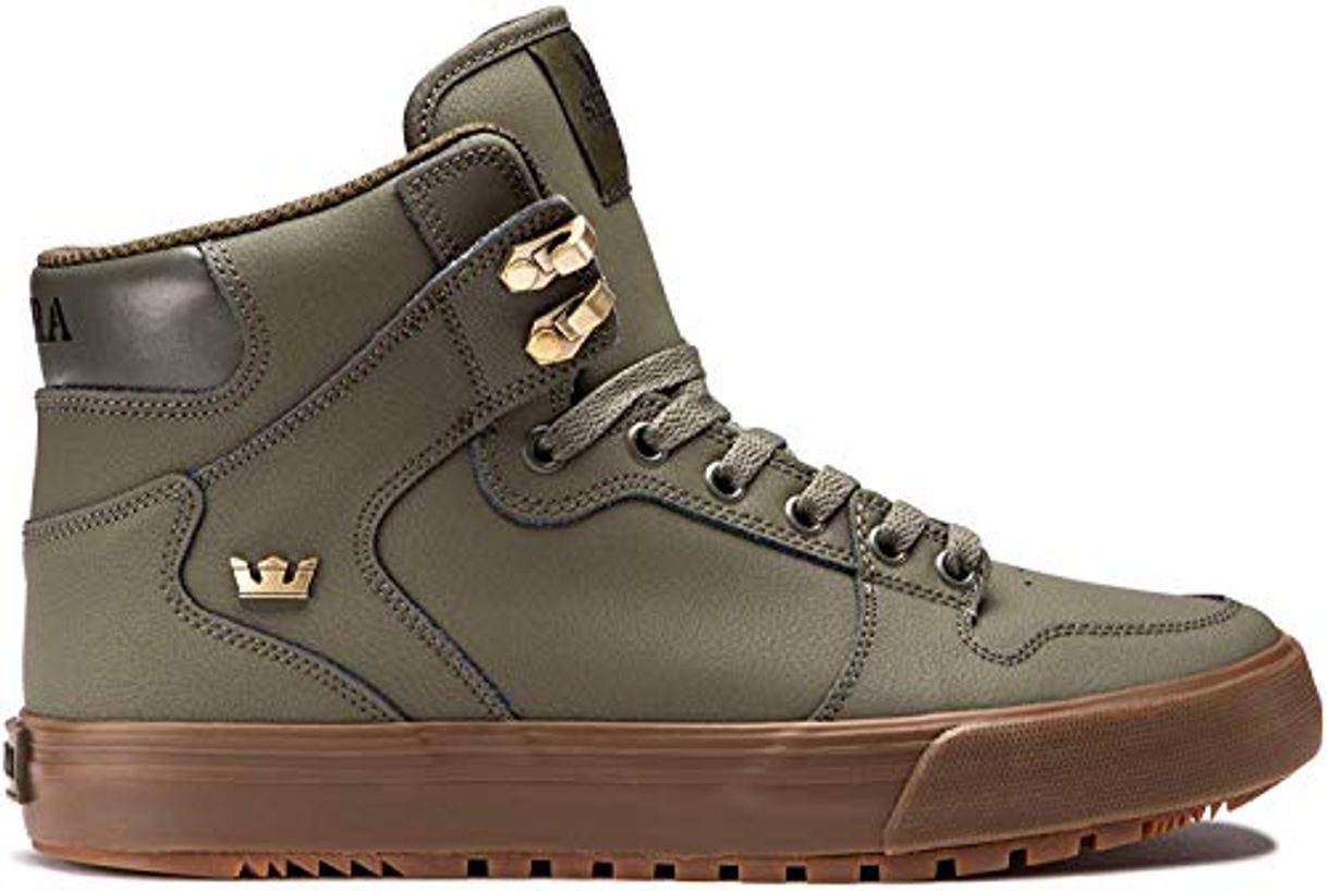 Producto Supra Vaider Cold Weather, Zapatillas de Skateboard Unisex Adulto, Verde