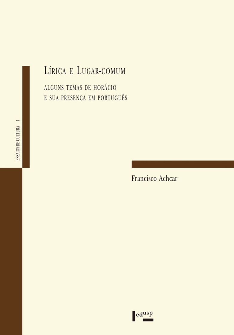 Book Lírica e lugar comum