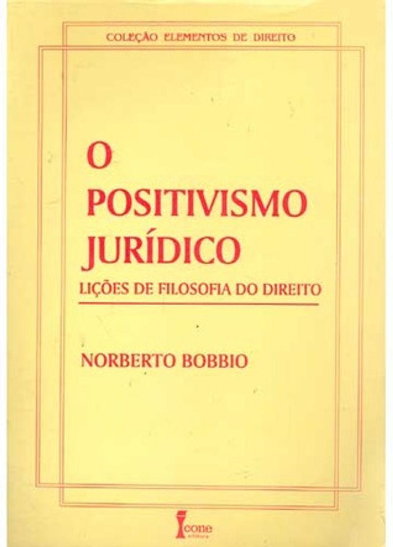 Book O positivismo jurídico - lições da filosofia do direito 