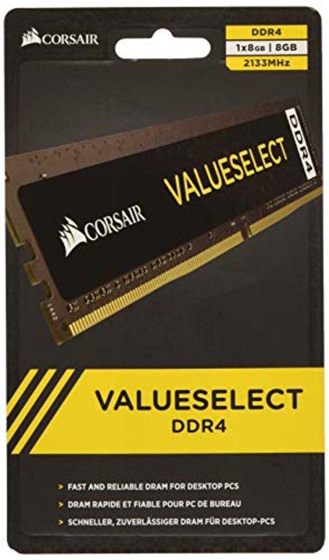 Place Corsair Value Select - Módulo de Memoria Principal de 8 GB