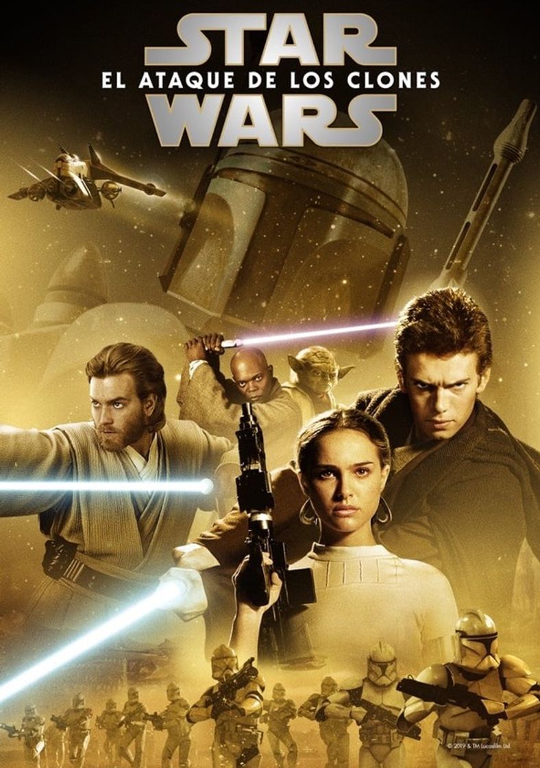 Película La guerra de las galaxias. Episodio II: El ataque de los clones