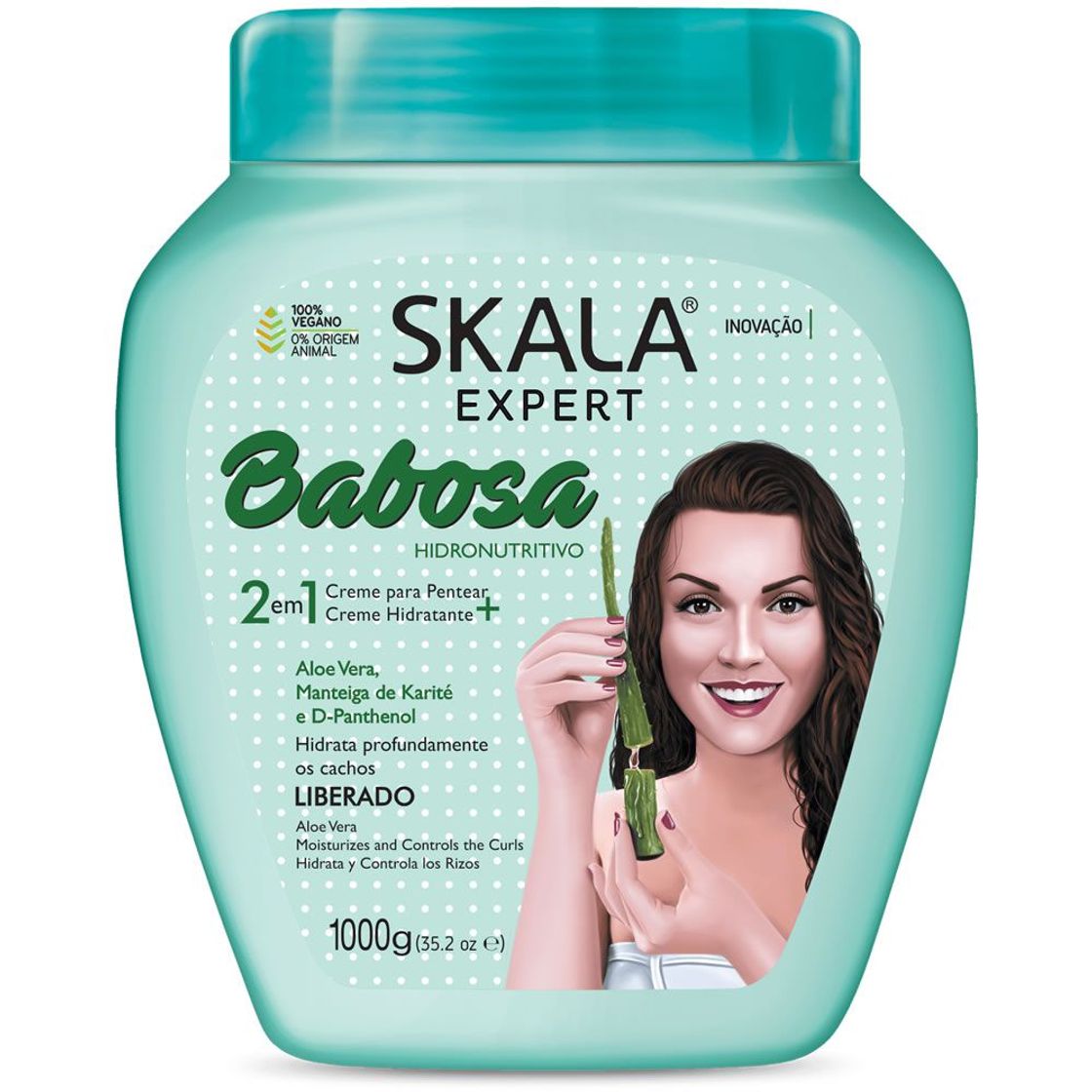 Moda Creme de Tratamento 2 em 1 Babosa - Loja Skala