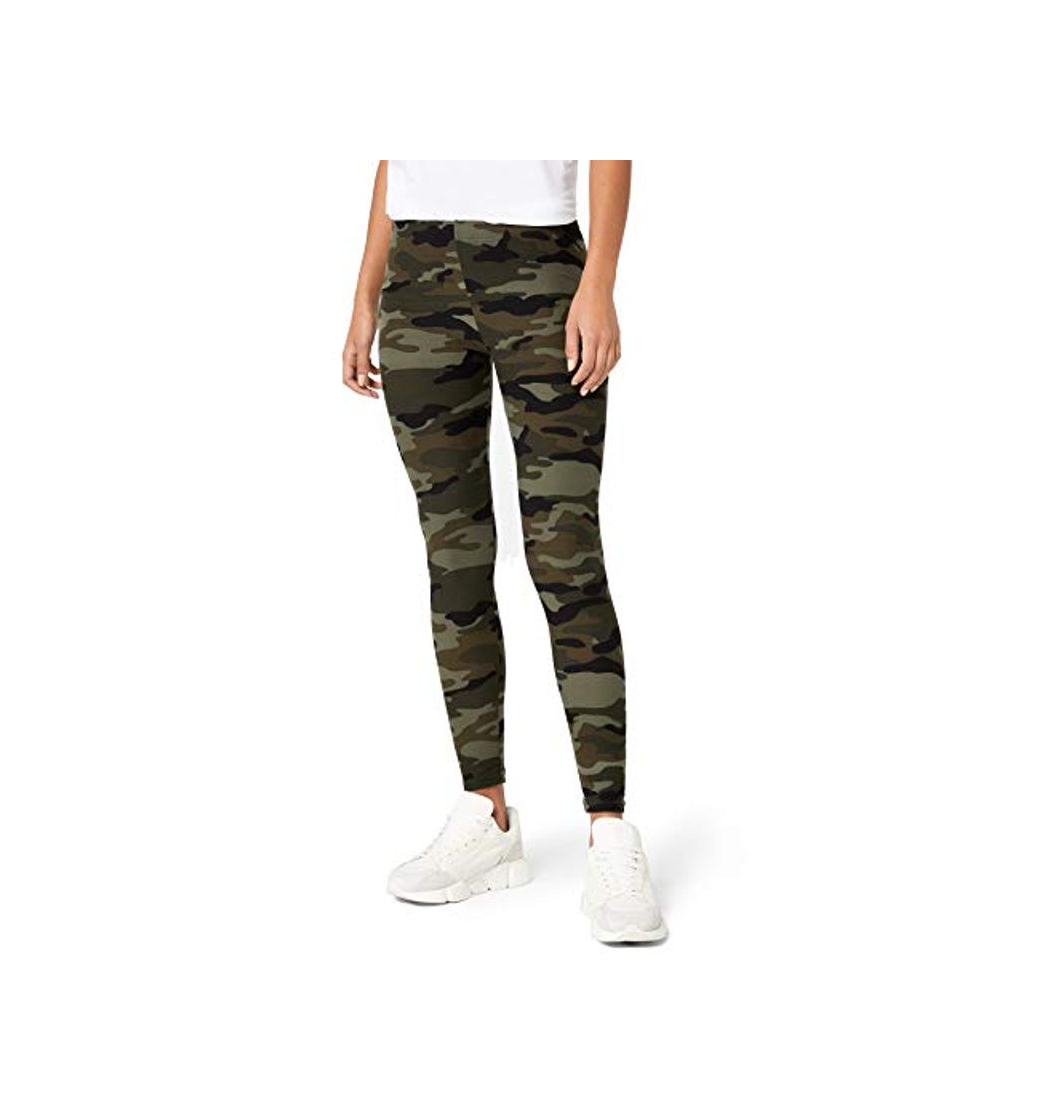 Social Urban Classics Mujer Leggings Camuflaje, Tanto para Vestir o como para Hacer