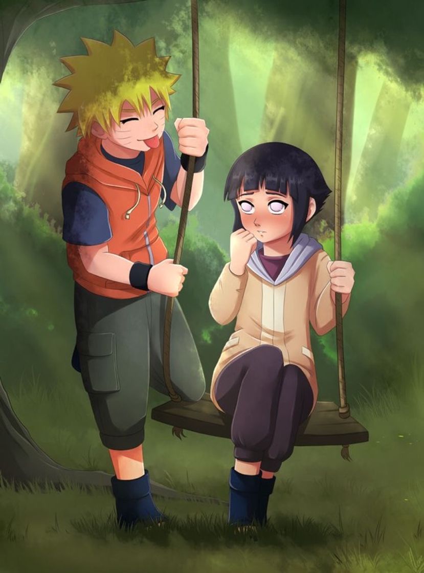 Moda Naruto e Hinata 💜🧡