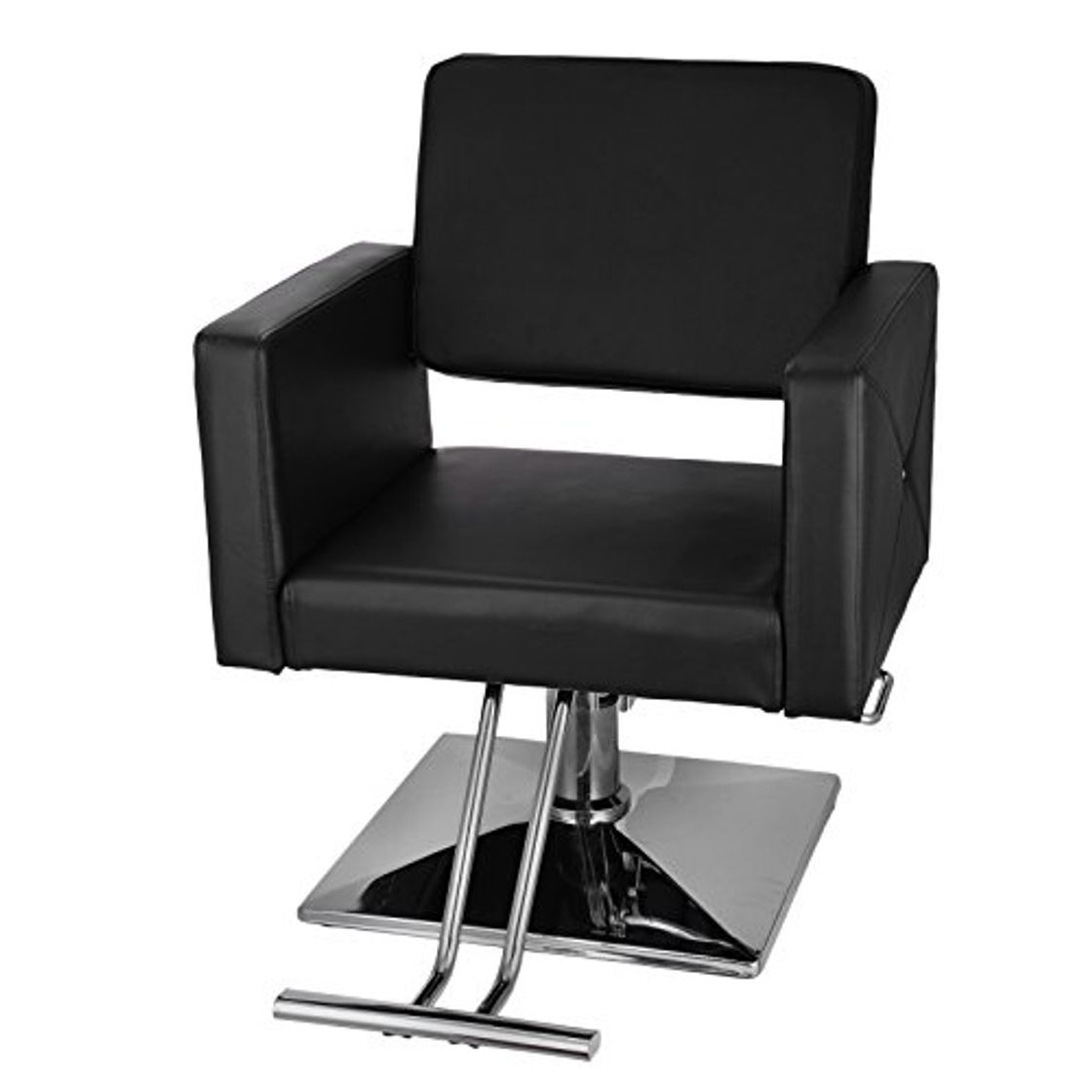 Social Cueffer Sillas de Barbero 150kg Silla de Peluquería Hidráulica PU Cuero Silla de Peluquería Hydraulic Barber Chair para SPA Belleza