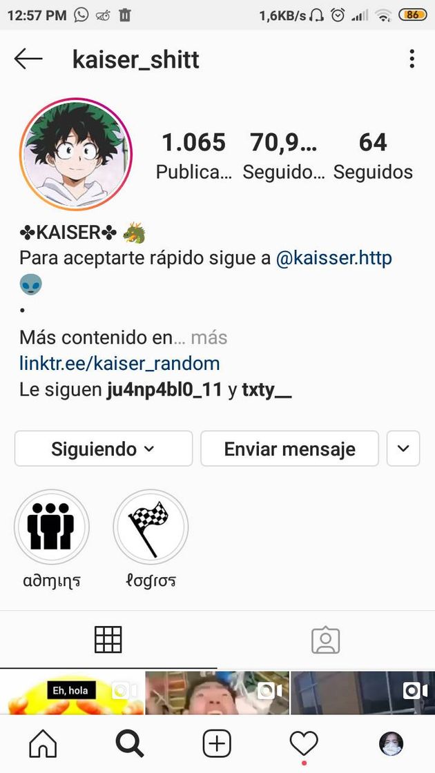 Social Kaiser_shitt (cuenta de memes)