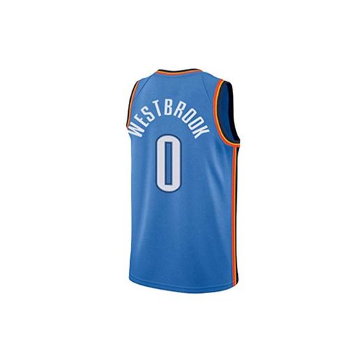 Lvlo Baloncesto Desgaste Camiseta de Entrenamiento, Russell Westbrook, Thunder de Oklahoma City