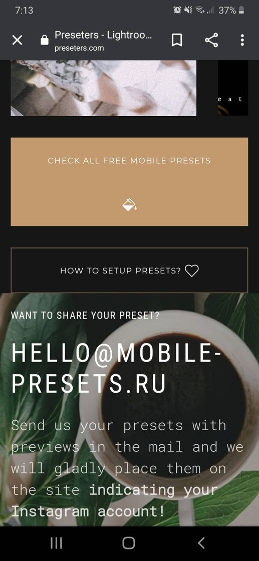 Social Mobile Presets: Preseters - Lightroom Presets for phone