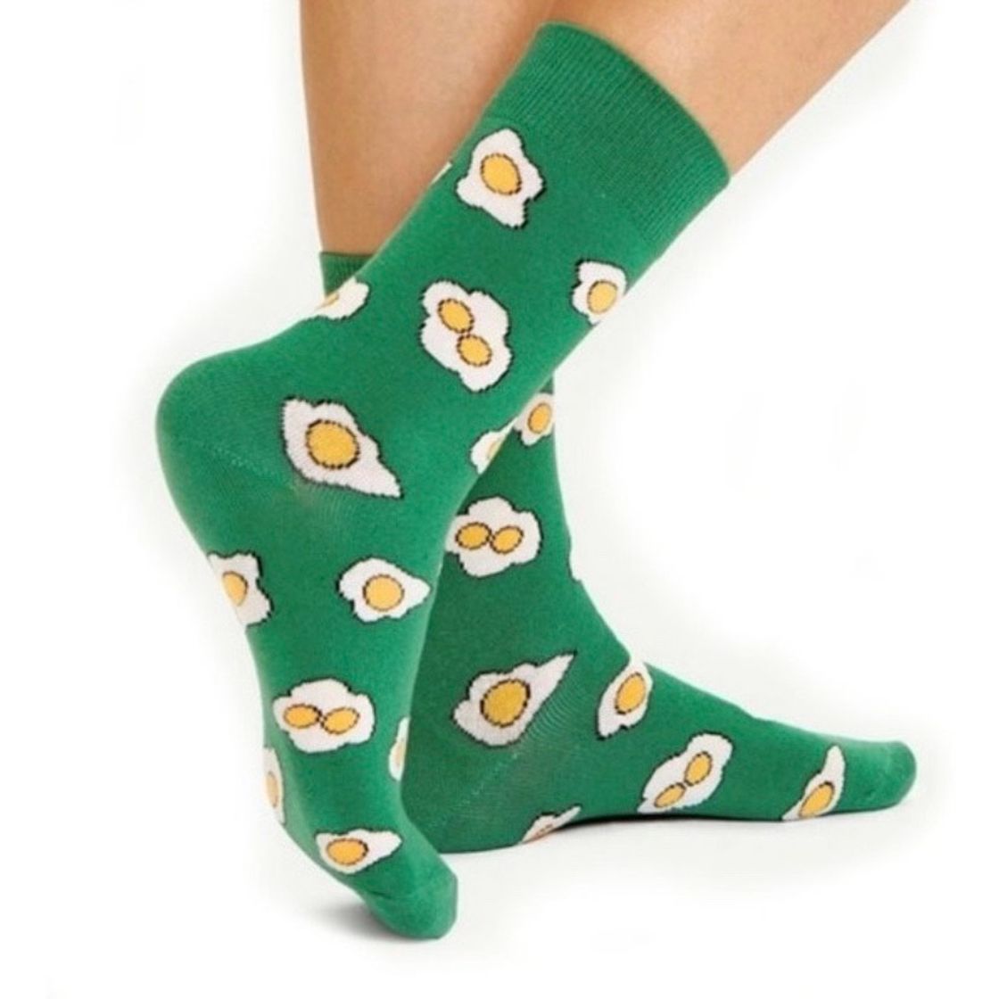 Social Calcetas calcetines estampados huevo 