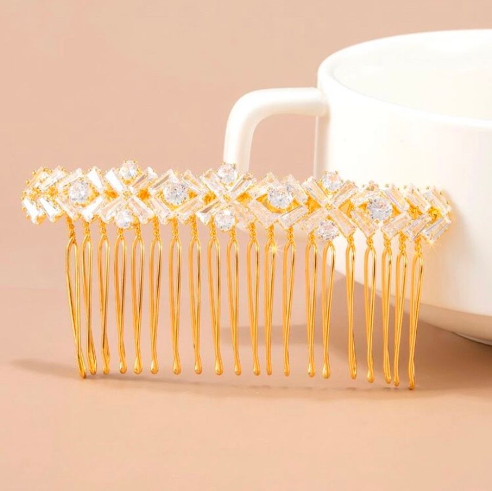 Moda Rhinestone Decor Hair Comb | SHEIN USA