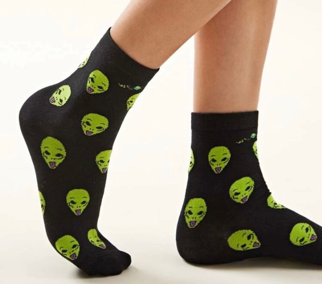 Moda 1pair Alien Pattern Ankle Socks | SHEIN USA