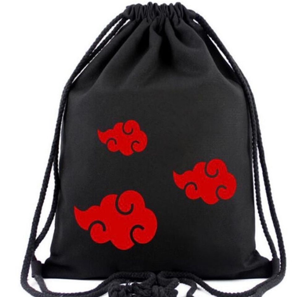 Social Anime Naruto Drawstring Backpack printing Canvas Bags Student ...