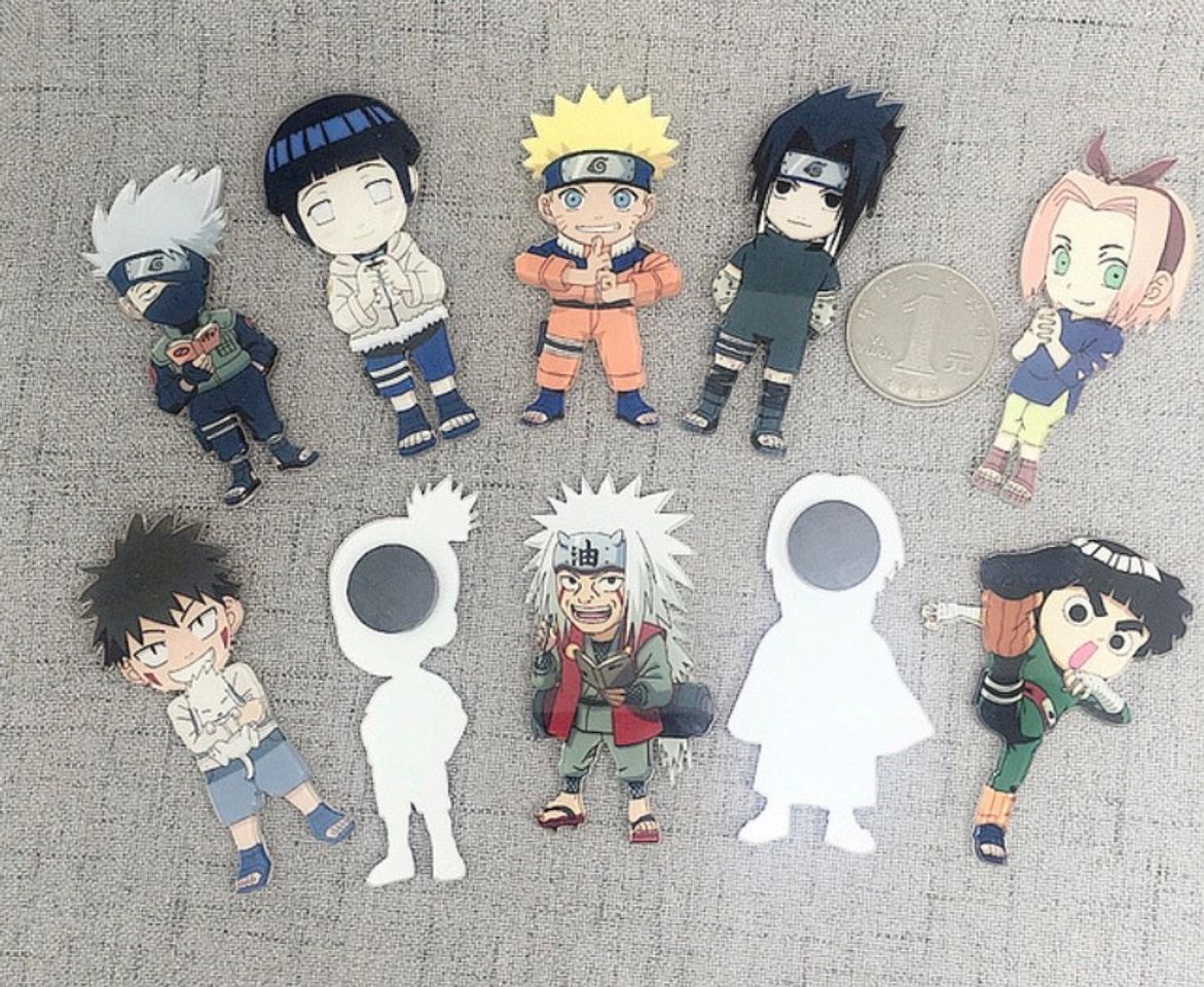 Fashion Anime NARUTO Fridge Magnet Cartoon Naruto Sasuke Sakura ...