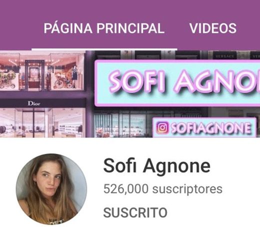 Sofi Agnone - YouTube