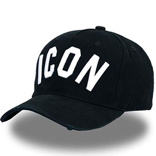 SSSGHH Gorras De Hombre Beisbol Gorras De Béisbol De Algodón Icon Logo Cap Hombres Mujeres Customer Design Hat Black Cap Dad Hats