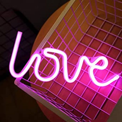 Love Neon Signs for Wall Decor

