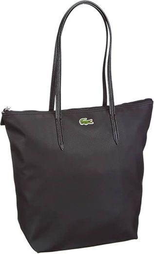 Lacoste Women Handbag, Bolso Tote para Mujer, Azul-Blau