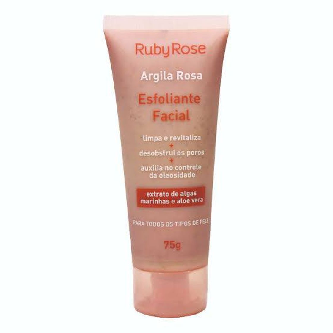 Fashion Esfoliante facial de Argila - Ruby Rose