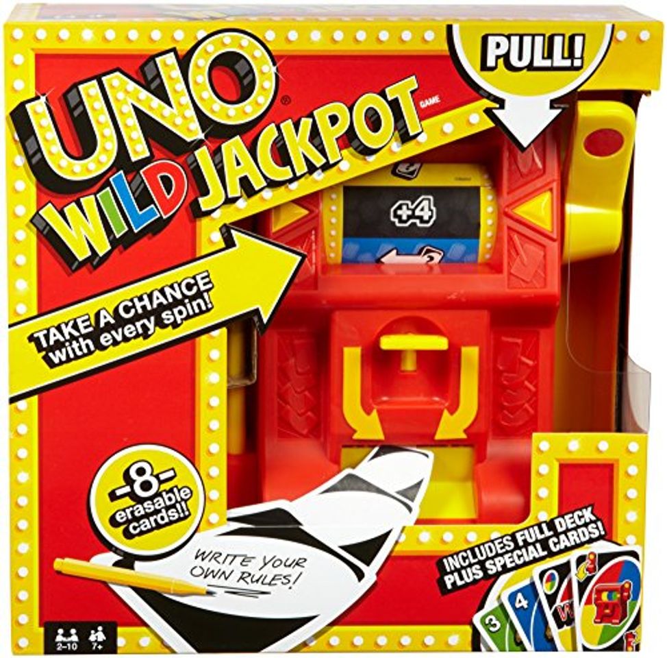 Social Juegos Mattel Barbie Wild Jackpot, Color Rojo/Amarillo,