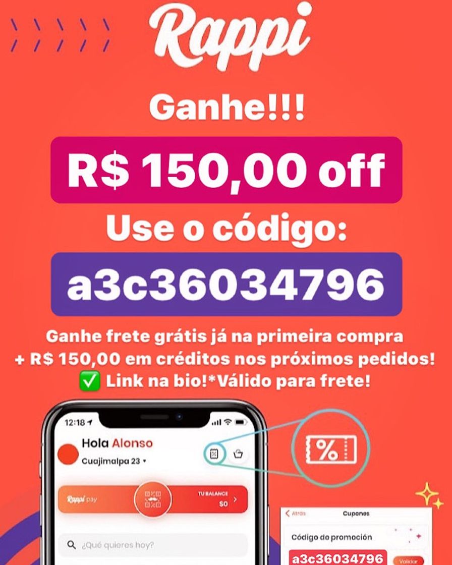 Moda Frete grátis já na primeira compra + R$ 150,00 nas próximas.