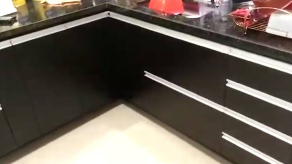 Social Vídeo de armário de cozinha 