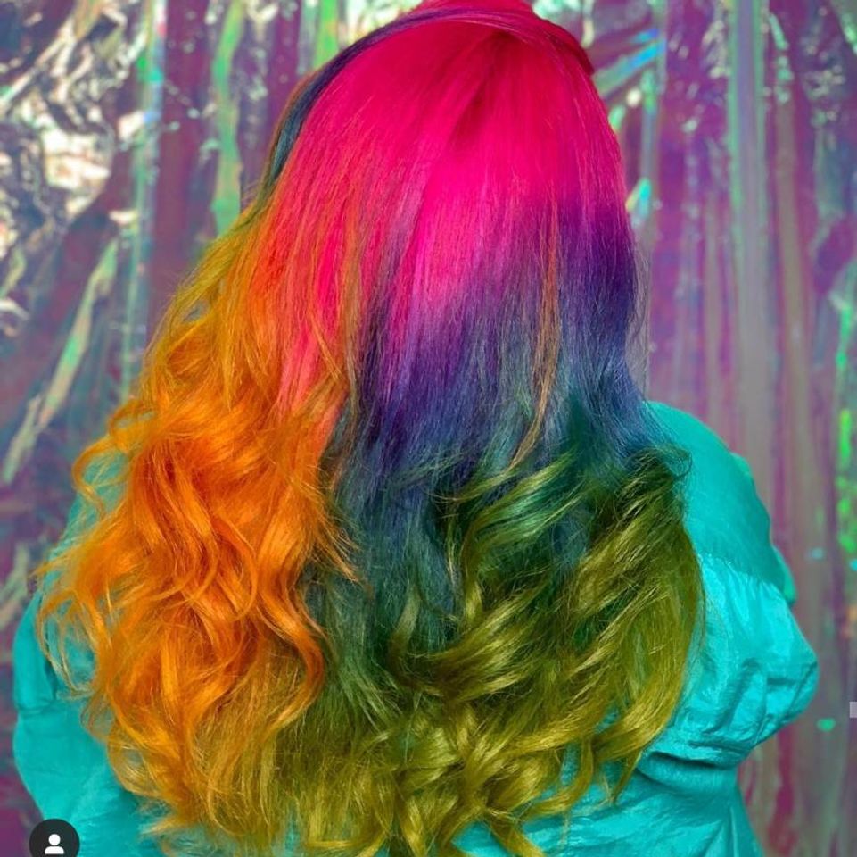 Rainbow Hair @mairamedeiros_ - insta 