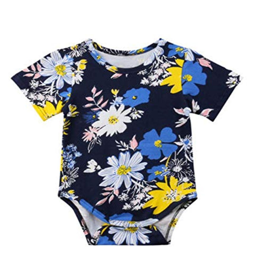 Places YeHuaXiGu Recién Nacido Bebé Niñas Niños Ropa Ropa Estampado Floral Trajes Romper